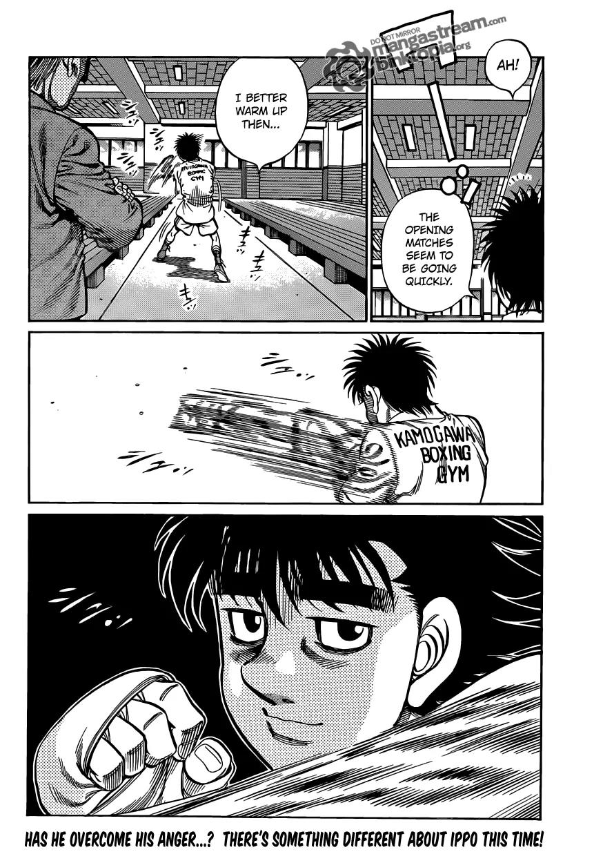 Hajime no Ippo Chapter 929 page 17 - Chapter 929 : Strange Atmosphere