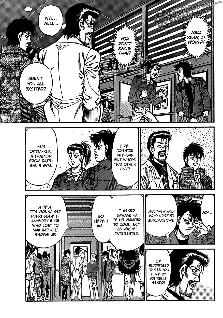 Hajime no Ippo Chapter 929 page 5 - Chapter 929 : Strange Atmosphere