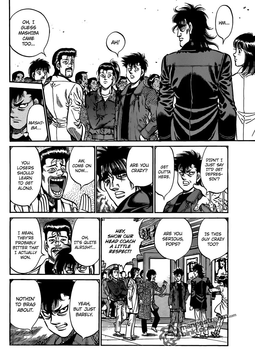 Hajime no Ippo Chapter 929 page 6 - Chapter 929 : Strange Atmosphere