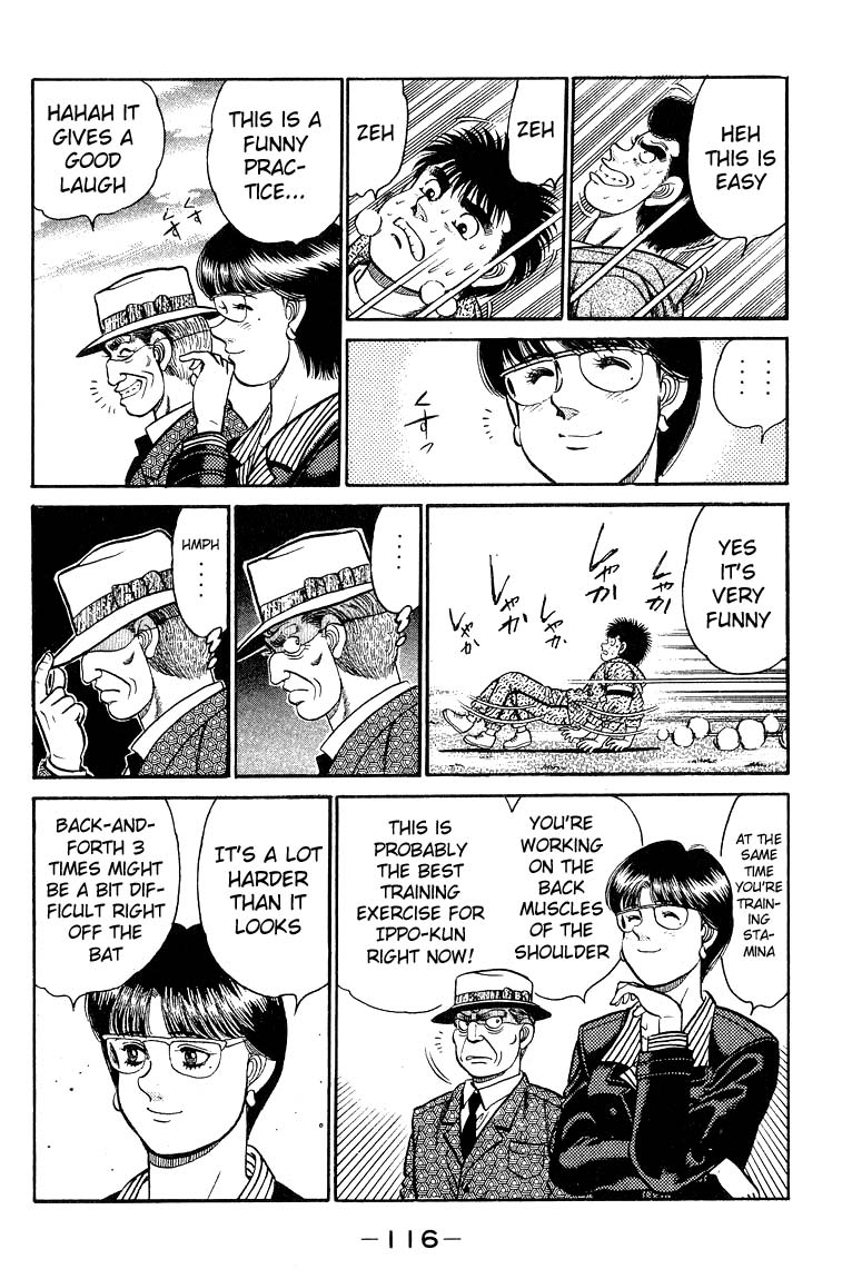 Hajime no Ippo Chapter 93.2 page 16 - Chapter 93 v2 : Delicious Practice