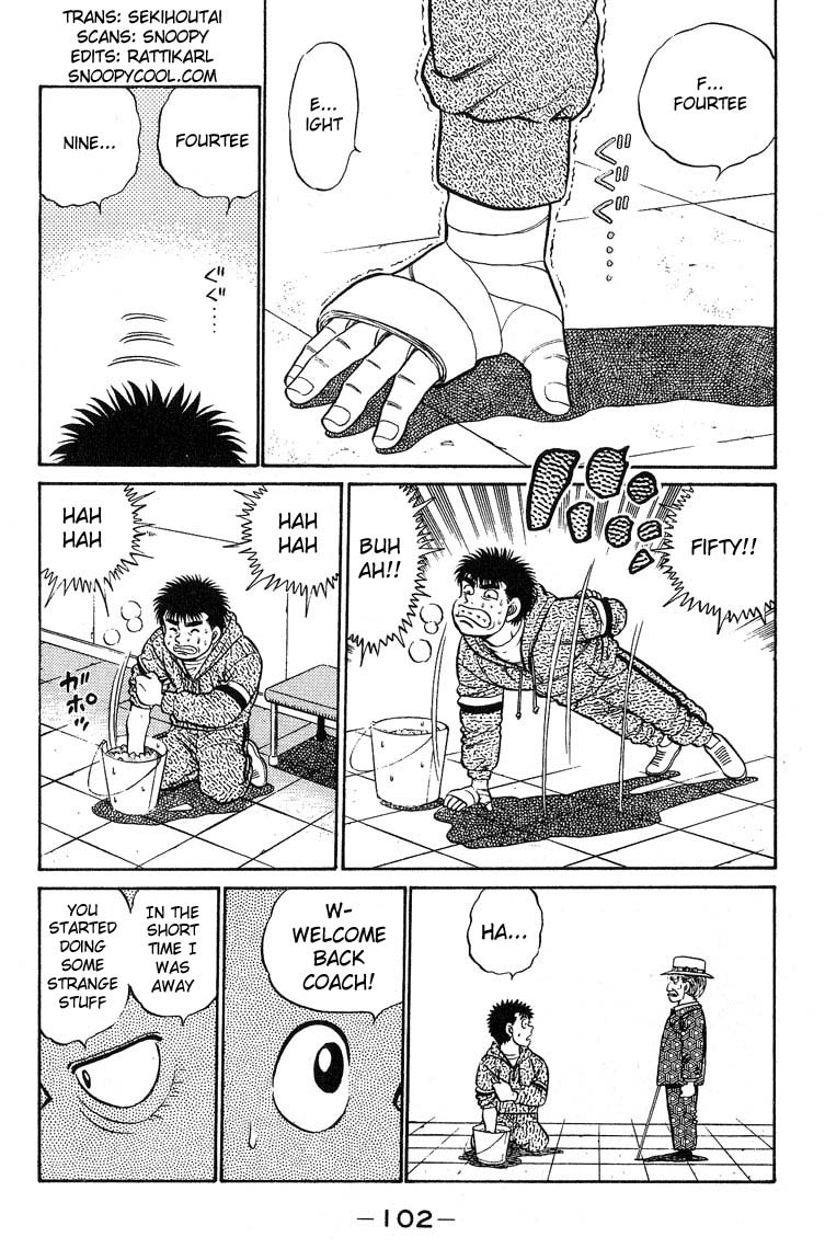 Hajime no Ippo Chapter 93.2 page 2 - Chapter 93 v2 : Delicious Practice