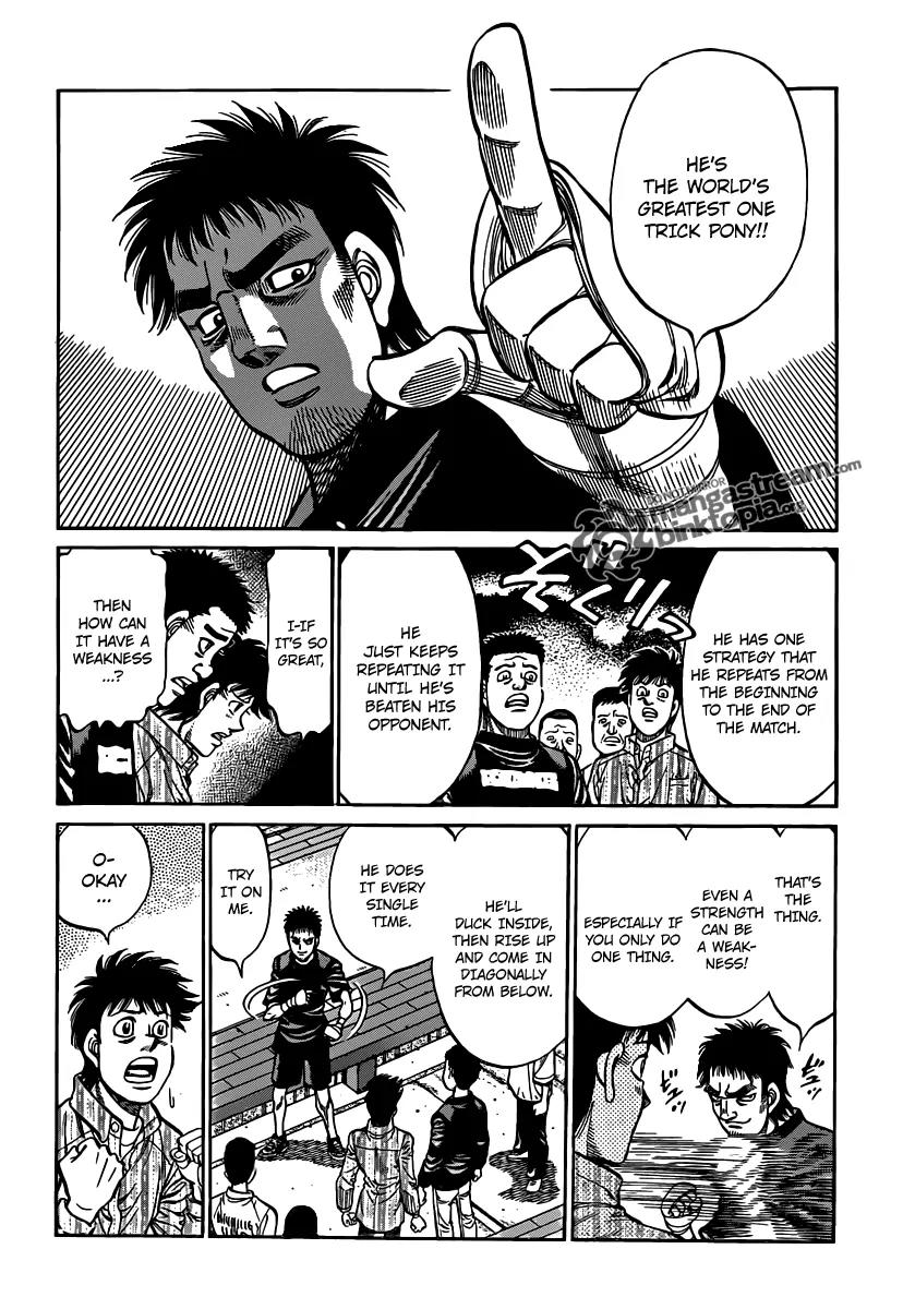 Hajime no Ippo Chapter 930 page 10 - Chapter 930 : The Bell's about to Ring