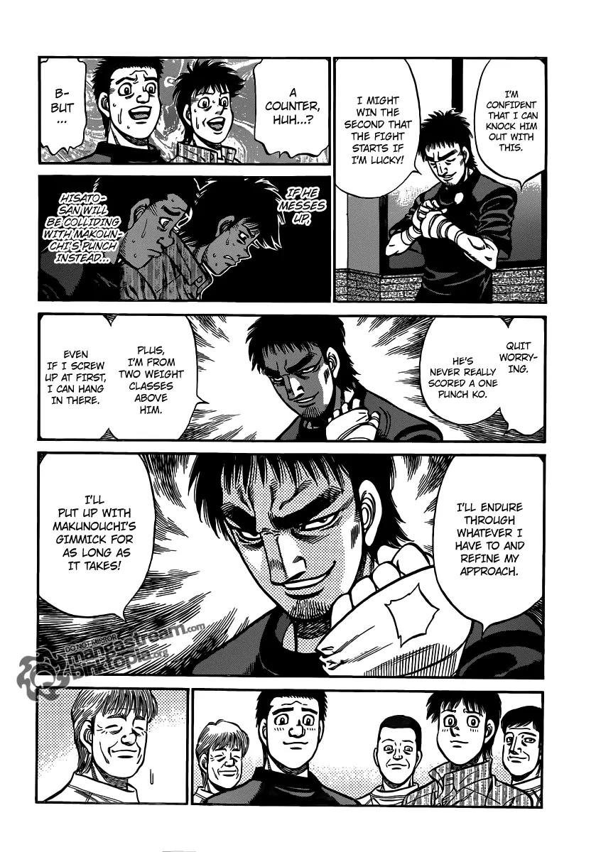 Hajime no Ippo Chapter 930 page 12 - Chapter 930 : The Bell's about to Ring