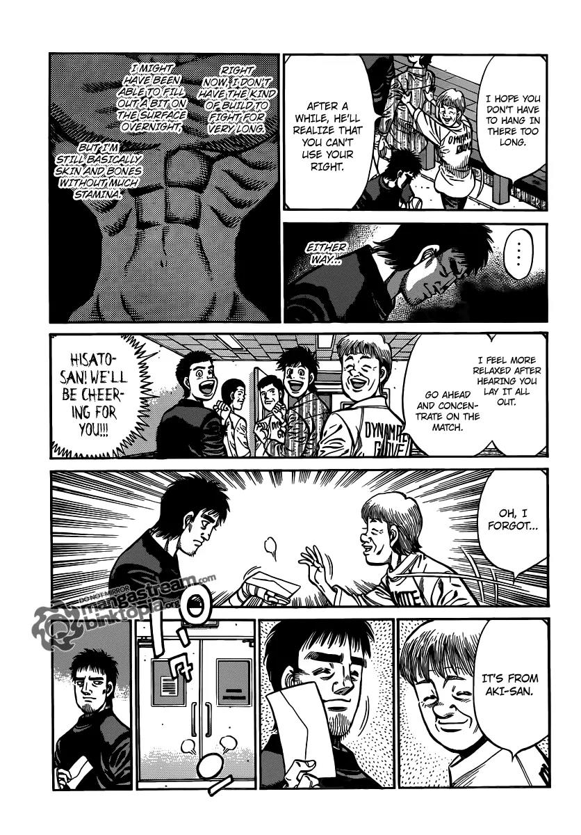 Hajime no Ippo Chapter 930 page 13 - Chapter 930 : The Bell's about to Ring