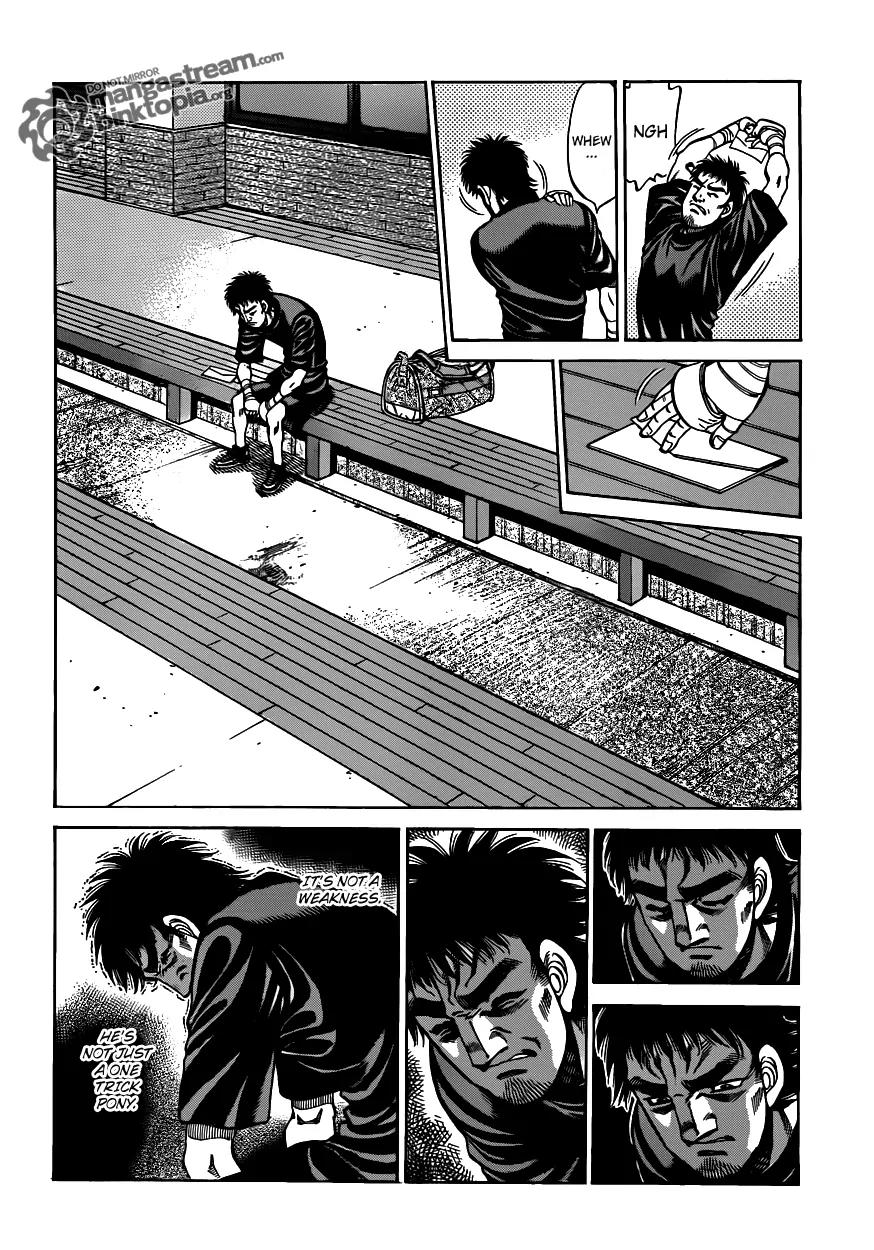 Hajime no Ippo Chapter 930 page 14 - Chapter 930 : The Bell's about to Ring