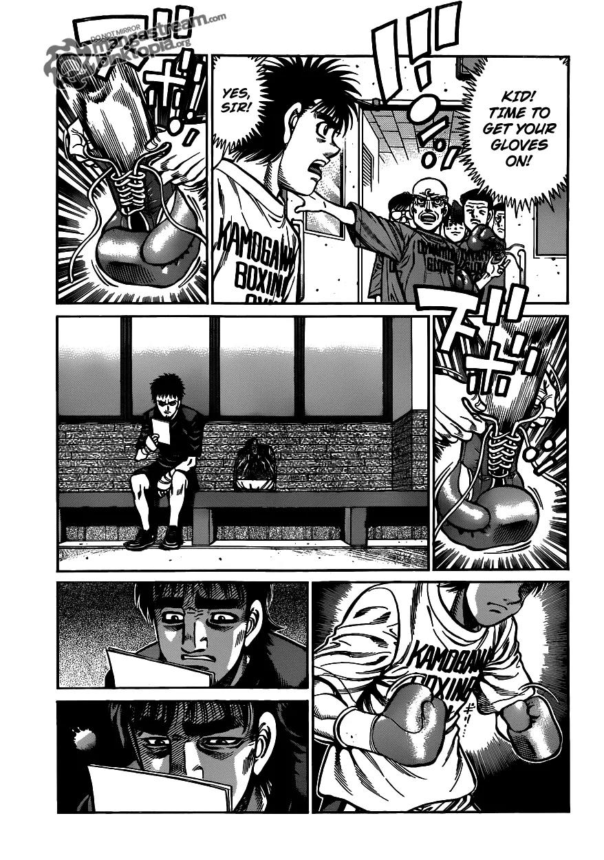 Hajime no Ippo Chapter 930 page 17 - Chapter 930 : The Bell's about to Ring