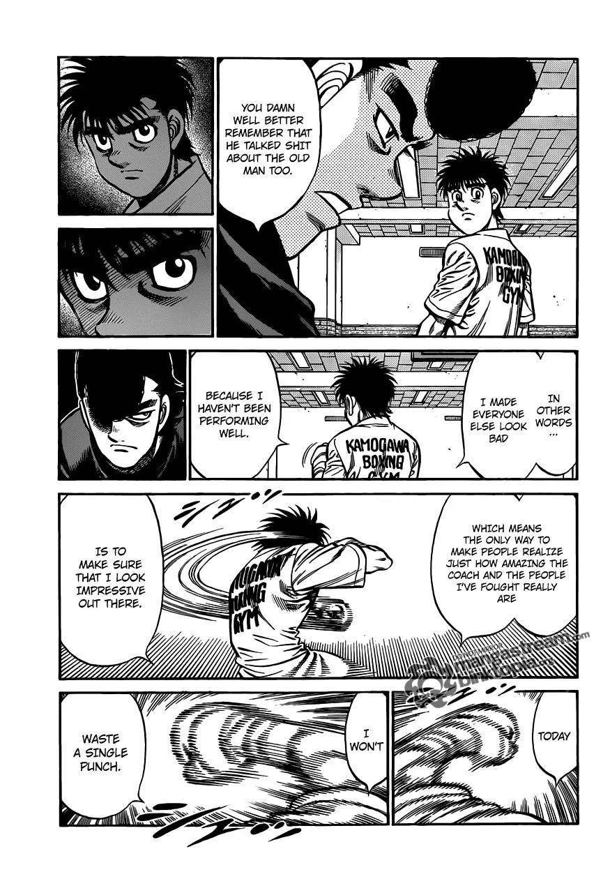 Hajime no Ippo Chapter 930 page 5 - Chapter 930 : The Bell's about to Ring