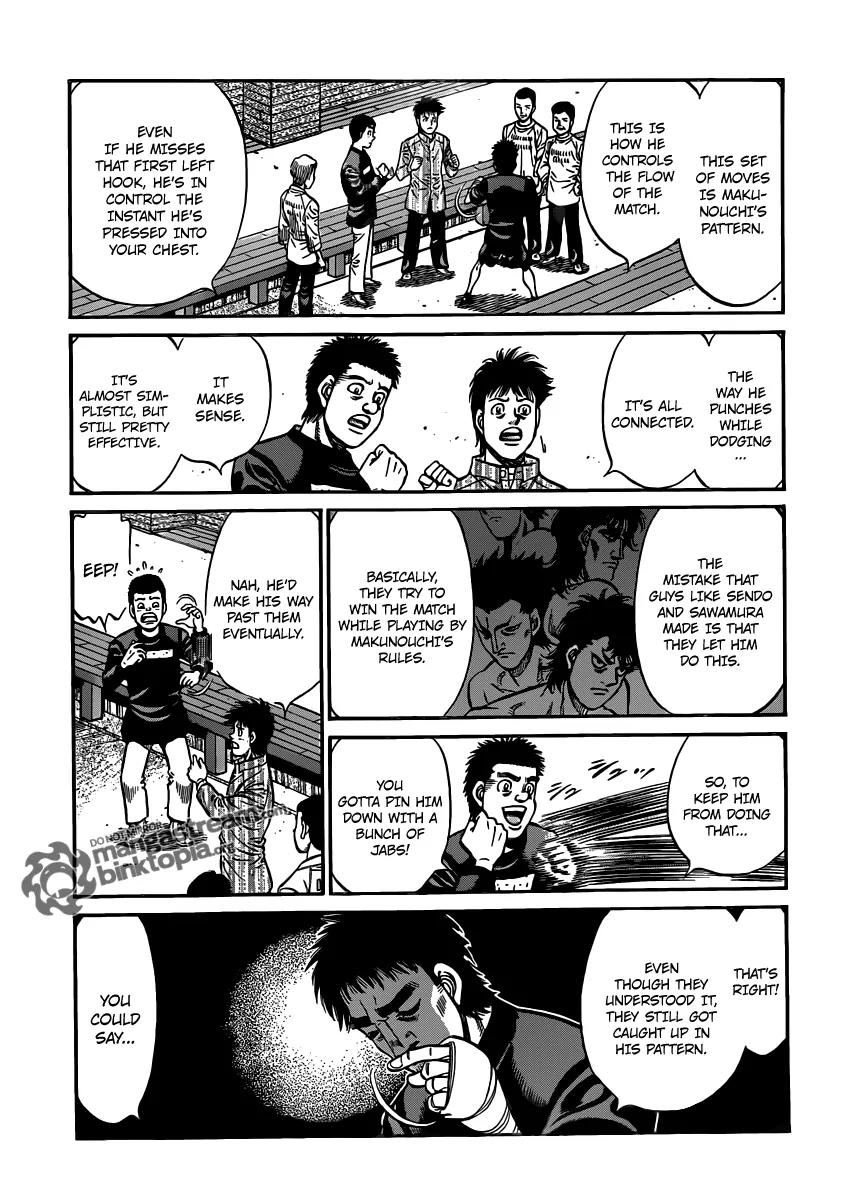 Hajime no Ippo Chapter 930 page 9 - Chapter 930 : The Bell's about to Ring