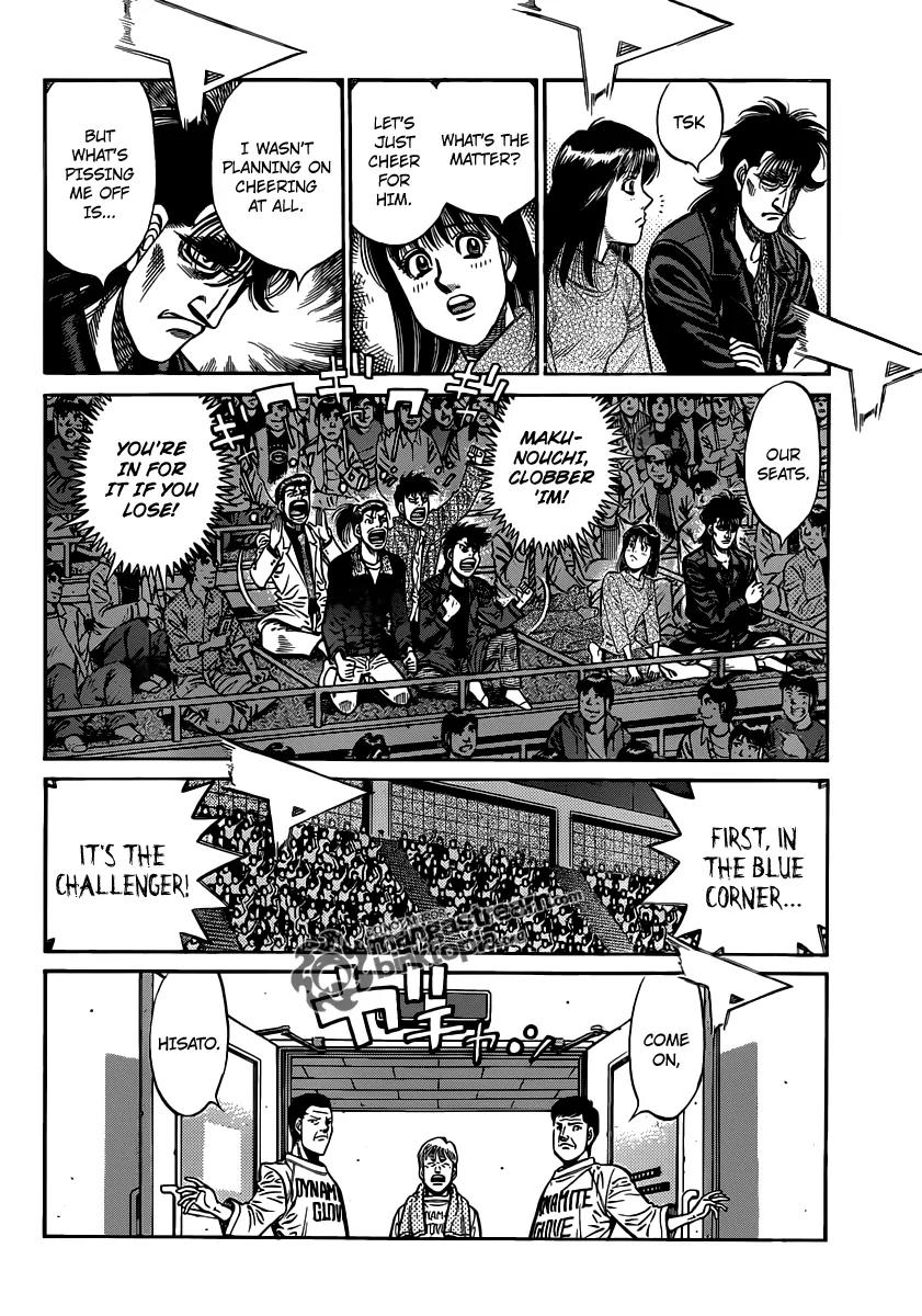 Hajime no Ippo Chapter 931 page 4 - Chapter 931 : Reporting in, with a Smile