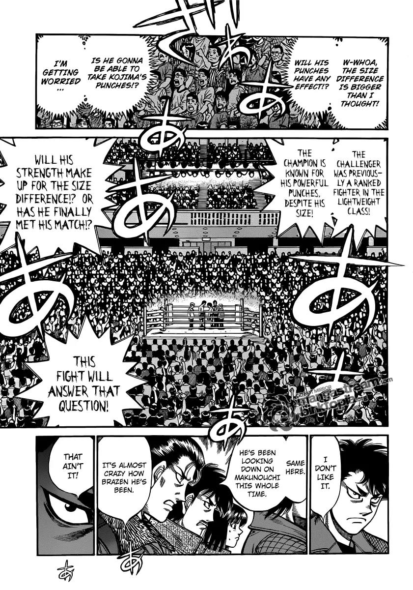 Hajime no Ippo Chapter 932 page 10 - Chapter 932 : The Champion Is on His Way to Brawl