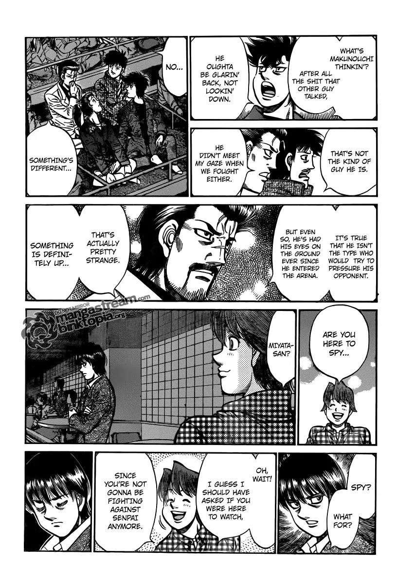 Hajime no Ippo Chapter 932 page 11 - Chapter 932 : The Champion Is on His Way to Brawl