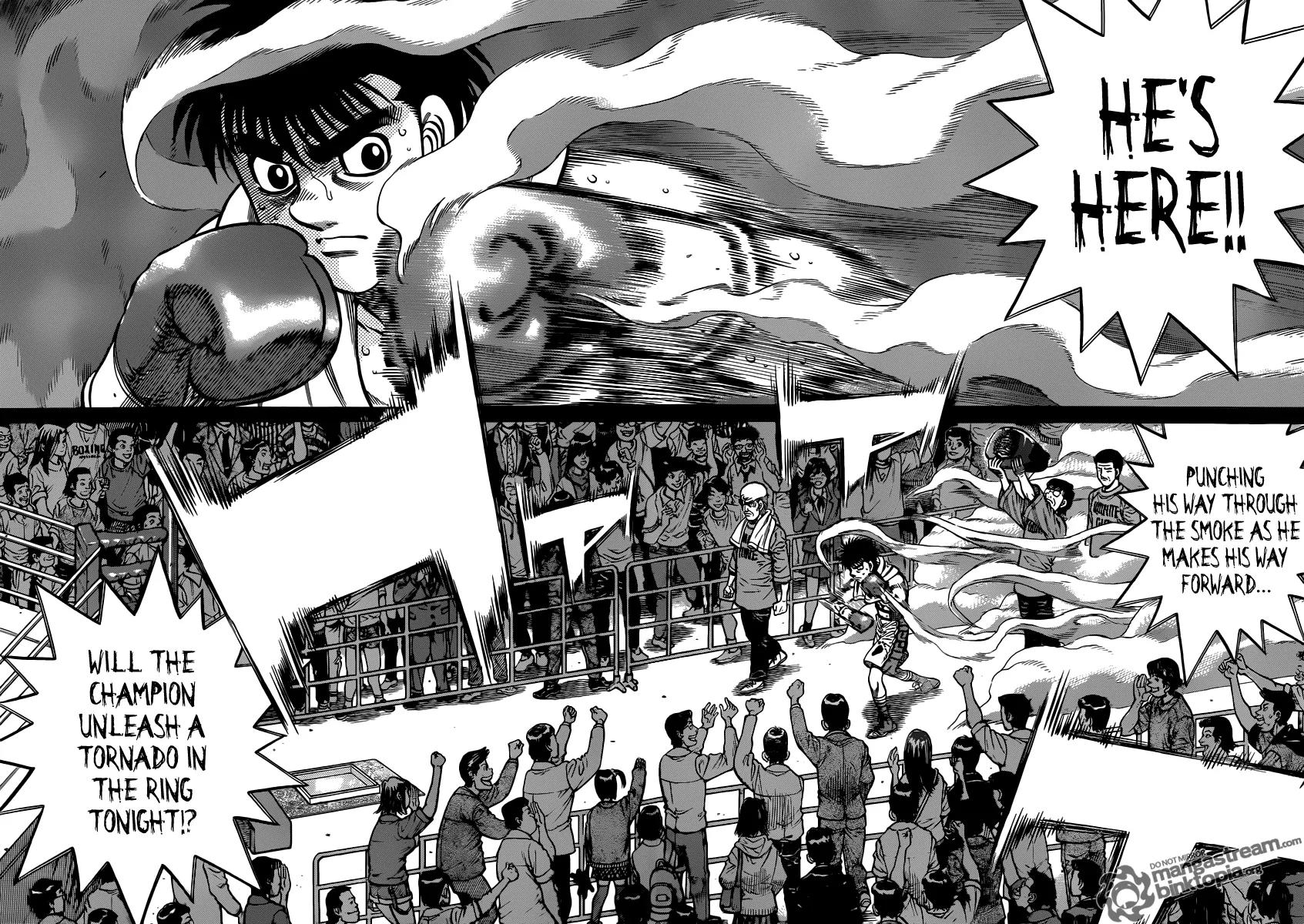 Hajime no Ippo Chapter 932 page 5 - Chapter 932 : The Champion Is on His Way to Brawl