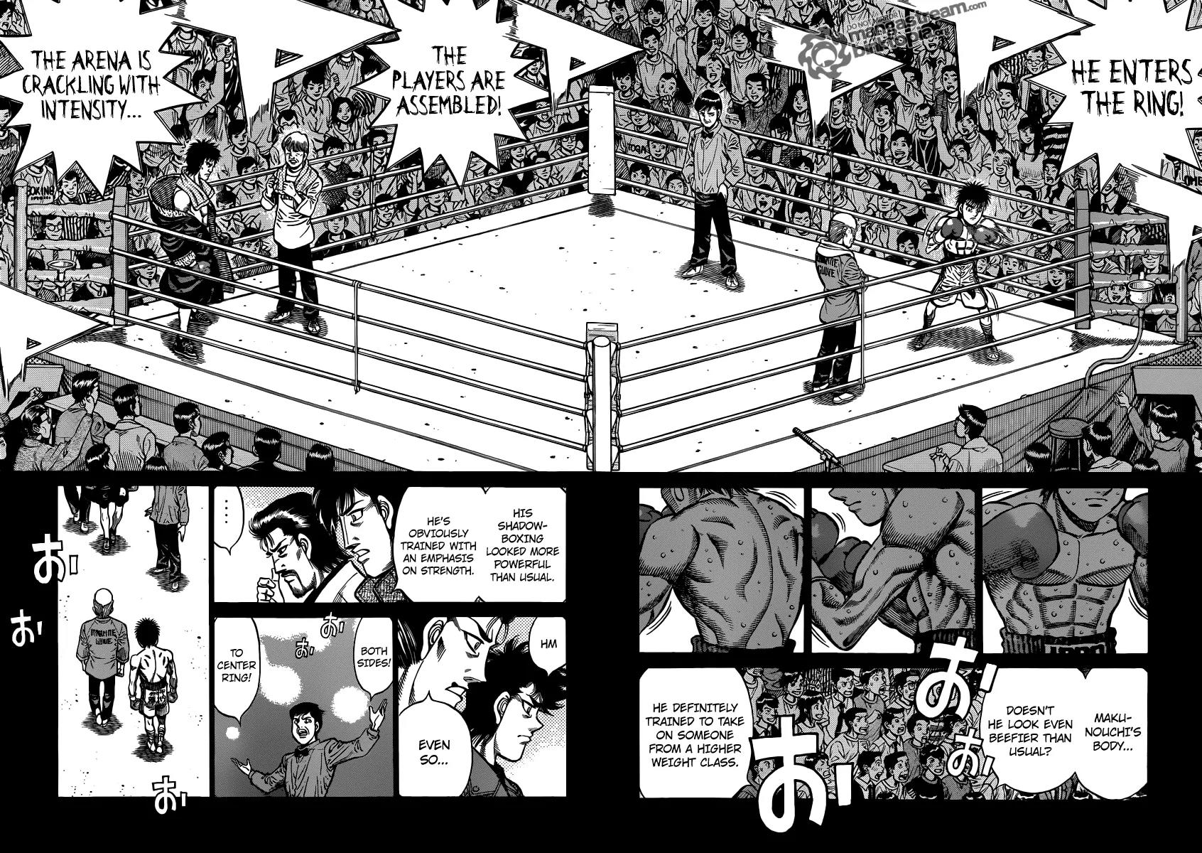 Hajime no Ippo Chapter 932 page 8 - Chapter 932 : The Champion Is on His Way to Brawl