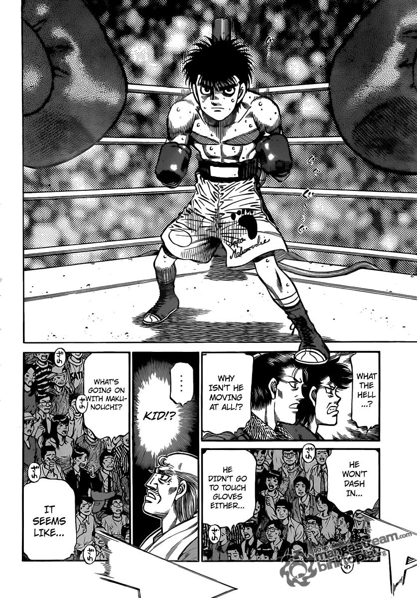 Hajime no Ippo Chapter 933 page 10 - Chapter 933 : An Abnormal Start