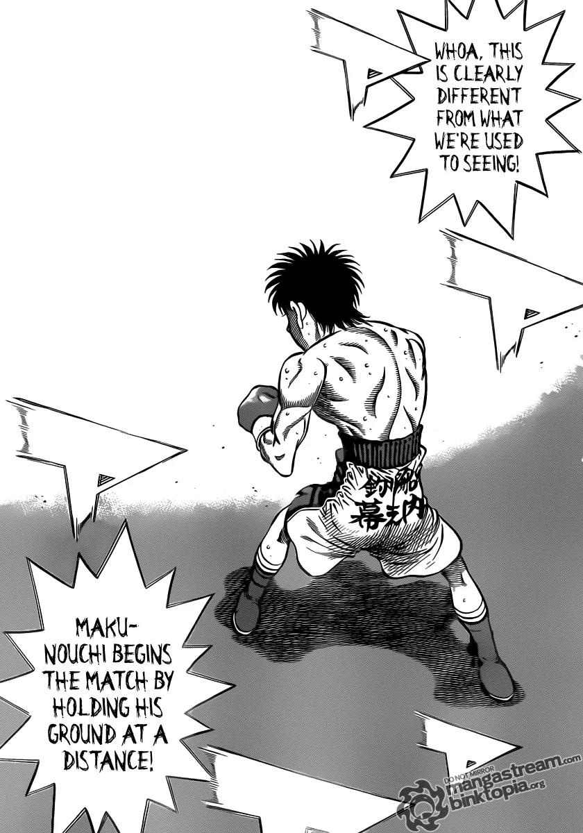 Hajime no Ippo Chapter 933 page 11 - Chapter 933 : An Abnormal Start