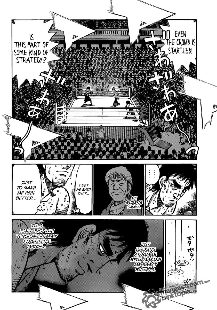 Hajime no Ippo Chapter 933 page 12 - Chapter 933 : An Abnormal Start
