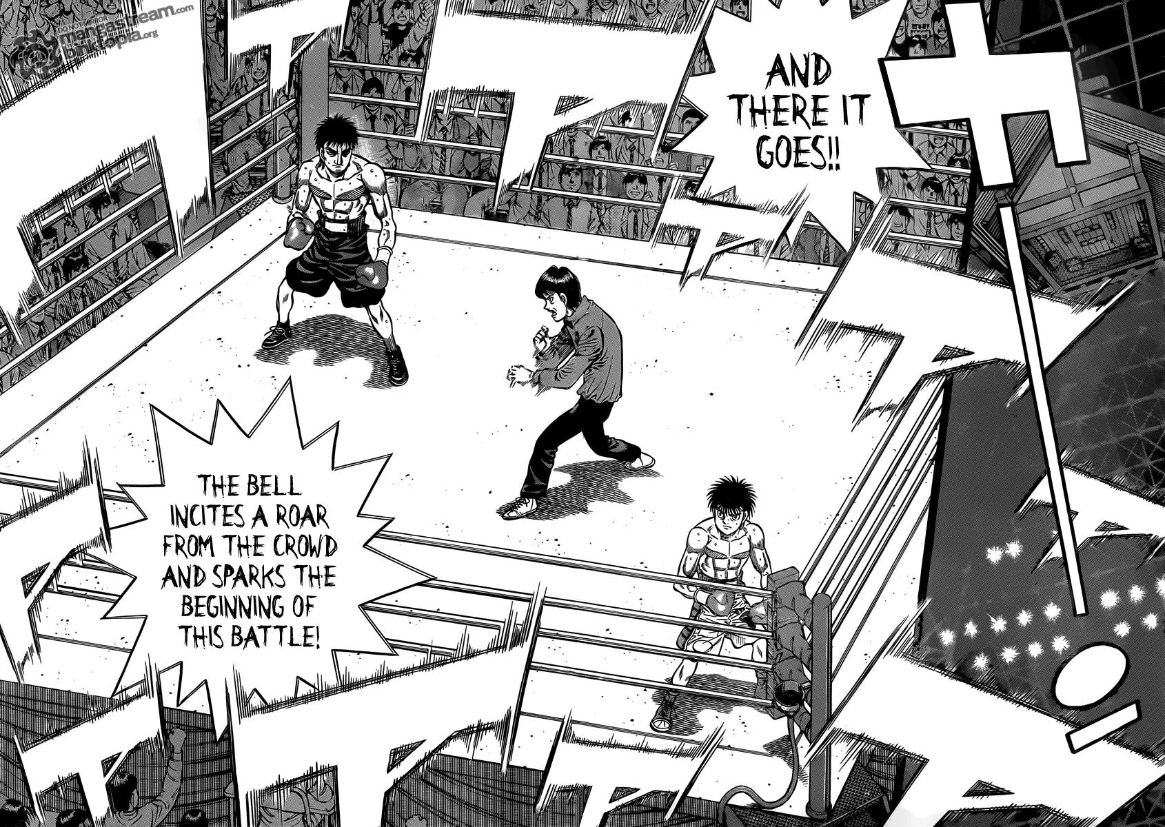 Hajime no Ippo Chapter 933 page 6 - Chapter 933 : An Abnormal Start