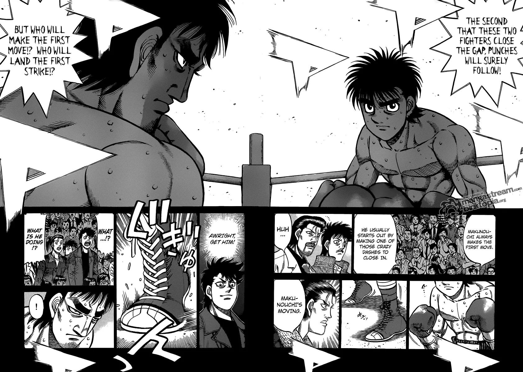 Hajime no Ippo Chapter 933 page 9 - Chapter 933 : An Abnormal Start