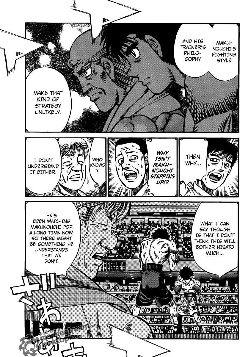Hajime no Ippo Chapter 934 page 12 - Chapter 934 : A Stance He Never Learned