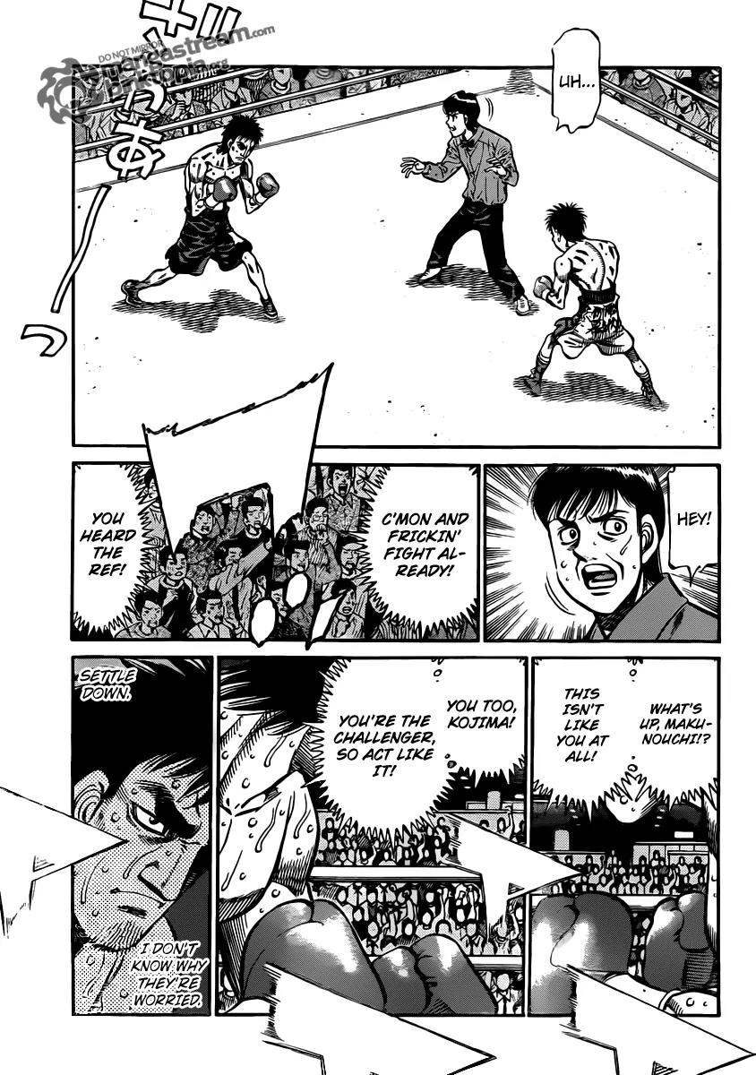 Hajime no Ippo Chapter 934 page 15 - Chapter 934 : A Stance He Never Learned