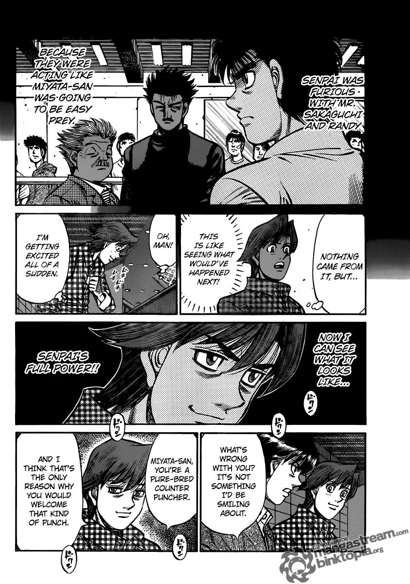 Hajime no Ippo Chapter 935 page 10 - Chapter 935 : An Unseen Full Swing