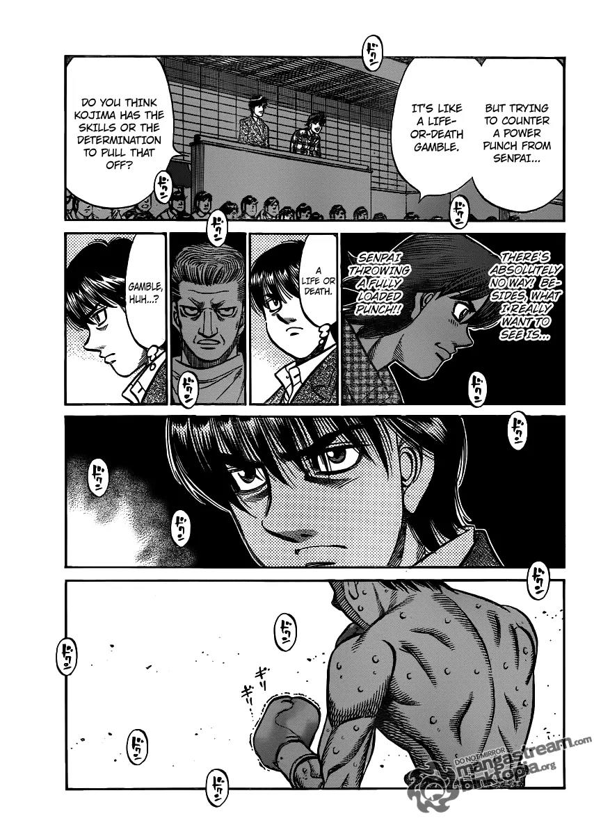 Hajime no Ippo Chapter 935 page 11 - Chapter 935 : An Unseen Full Swing