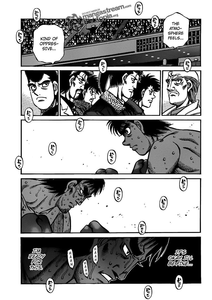 Hajime no Ippo Chapter 935 page 13 - Chapter 935 : An Unseen Full Swing