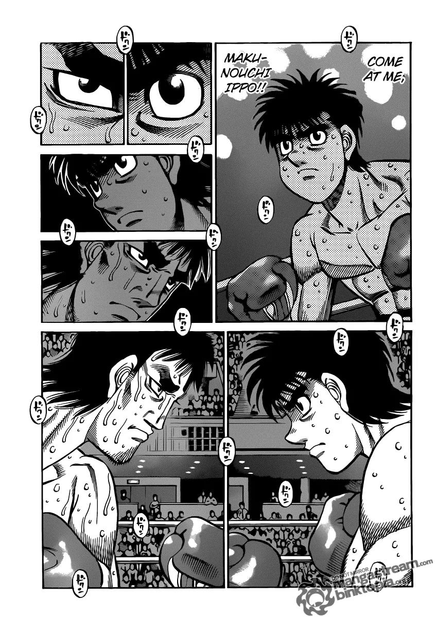 Hajime no Ippo Chapter 935 page 15 - Chapter 935 : An Unseen Full Swing