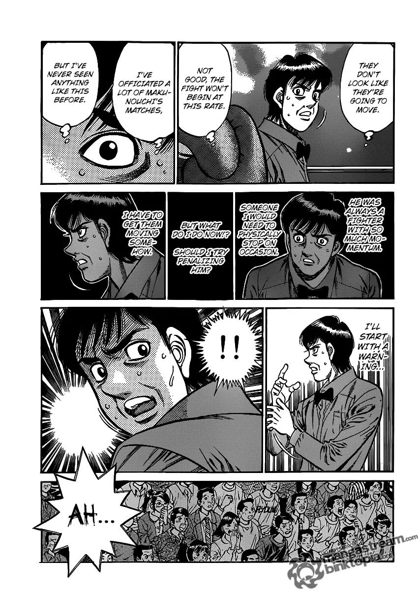 Hajime no Ippo Chapter 935 page 17 - Chapter 935 : An Unseen Full Swing