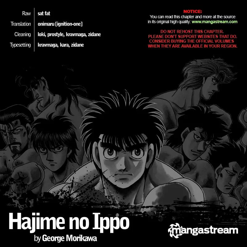 Hajime no Ippo Chapter 935 page 19 - Chapter 935 : An Unseen Full Swing