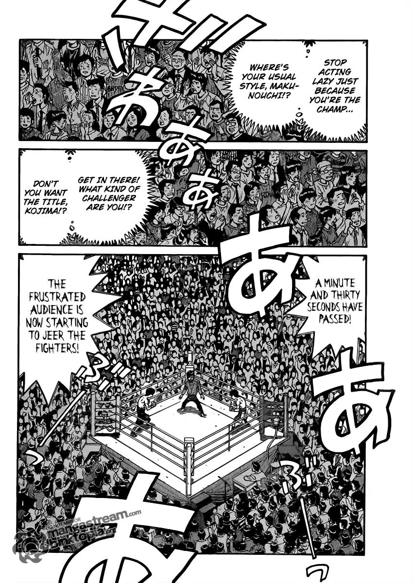 Hajime no Ippo Chapter 935 page 2 - Chapter 935 : An Unseen Full Swing