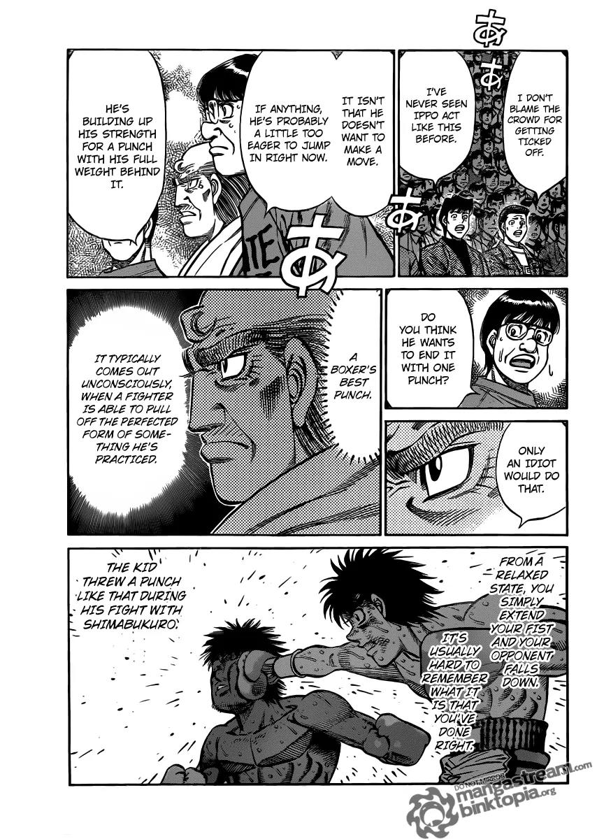 Hajime no Ippo Chapter 935 page 3 - Chapter 935 : An Unseen Full Swing