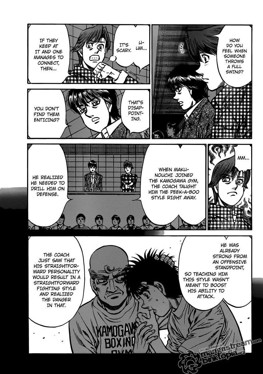 Hajime no Ippo Chapter 935 page 5 - Chapter 935 : An Unseen Full Swing