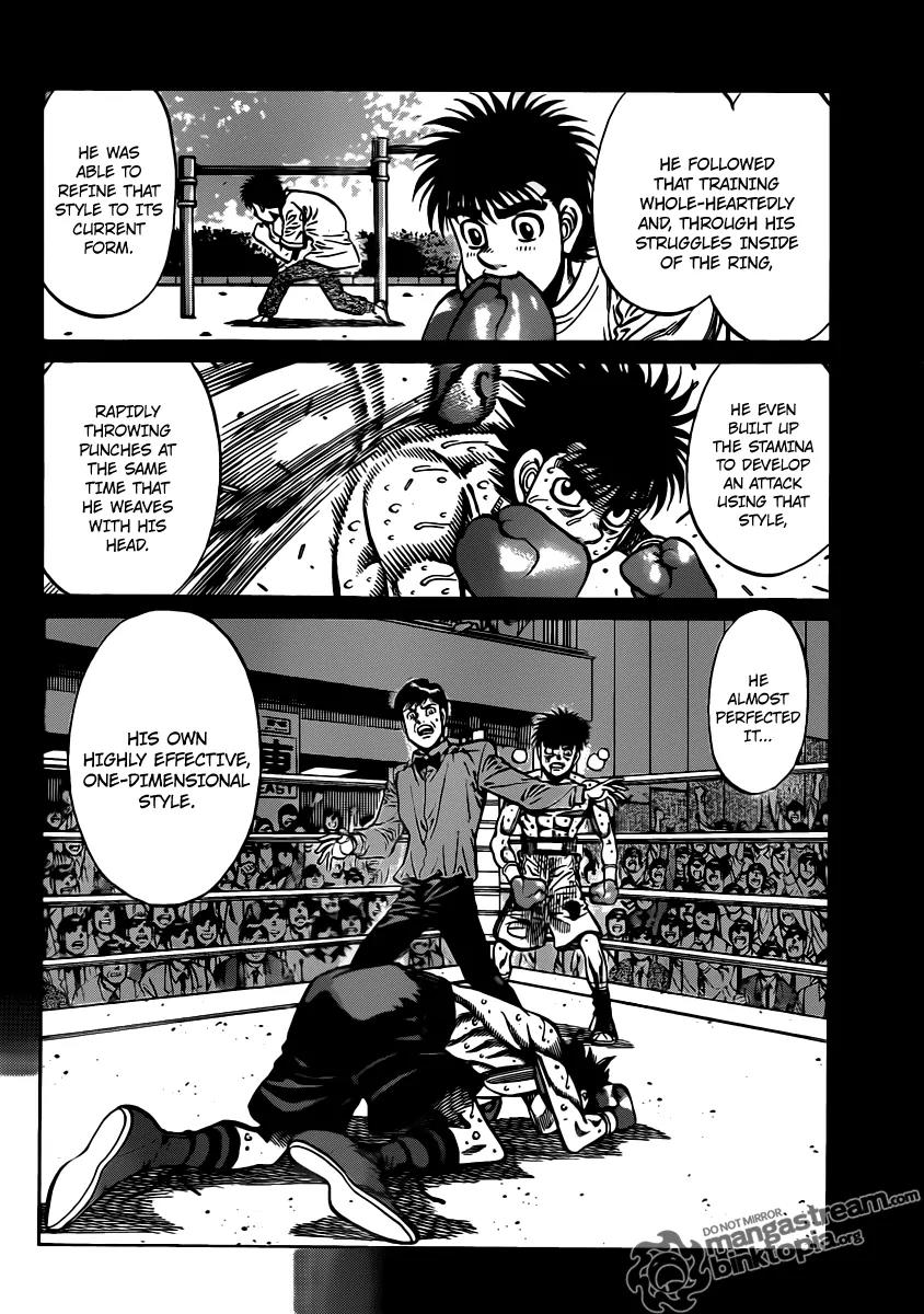 Hajime no Ippo Chapter 935 page 6 - Chapter 935 : An Unseen Full Swing