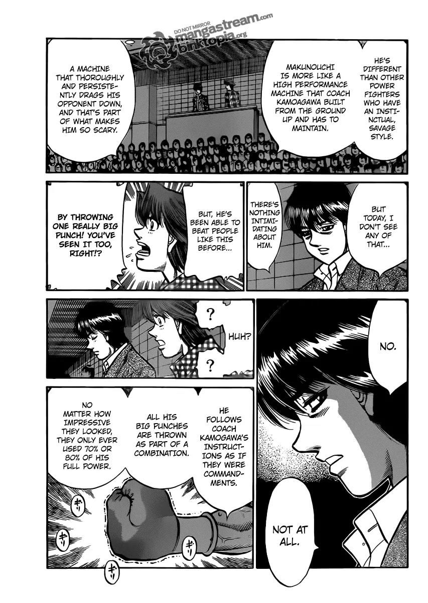 Hajime no Ippo Chapter 935 page 7 - Chapter 935 : An Unseen Full Swing