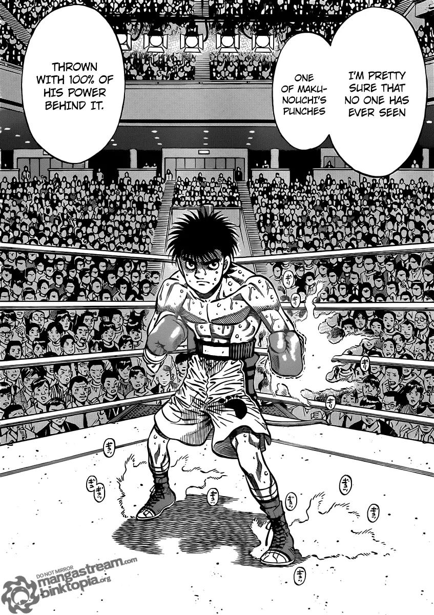 Hajime no Ippo Chapter 935 page 8 - Chapter 935 : An Unseen Full Swing