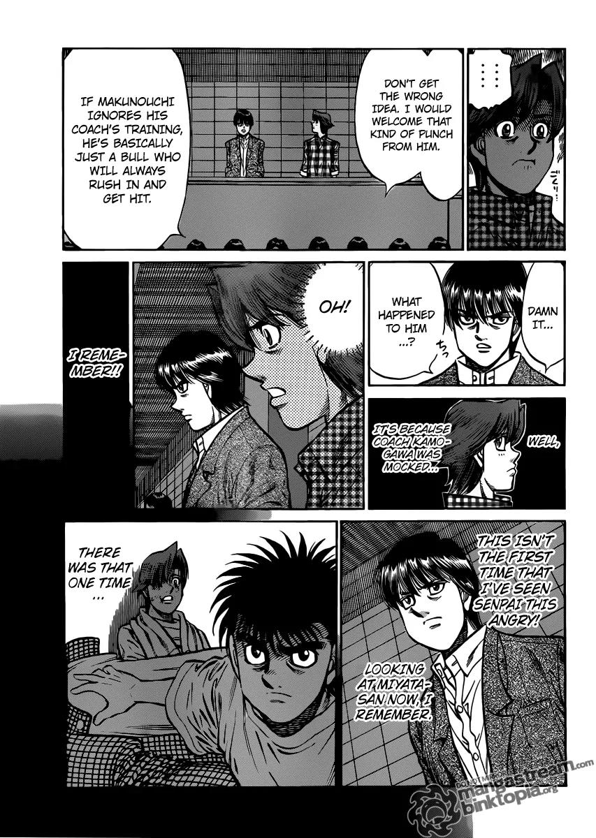 Hajime no Ippo Chapter 935 page 9 - Chapter 935 : An Unseen Full Swing