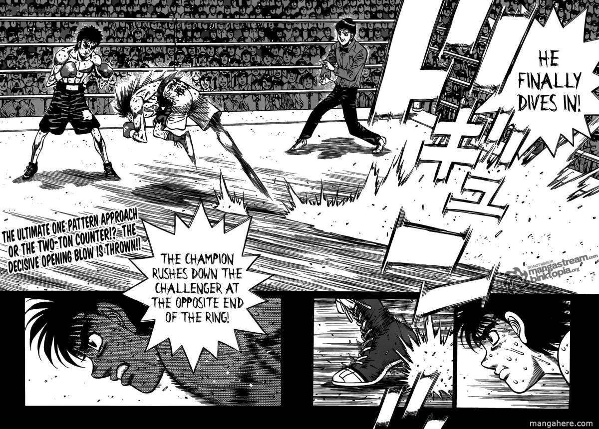 Hajime no Ippo Chapter 936 page 12 - Chapter 936 : The Reason He's a Big Mouth