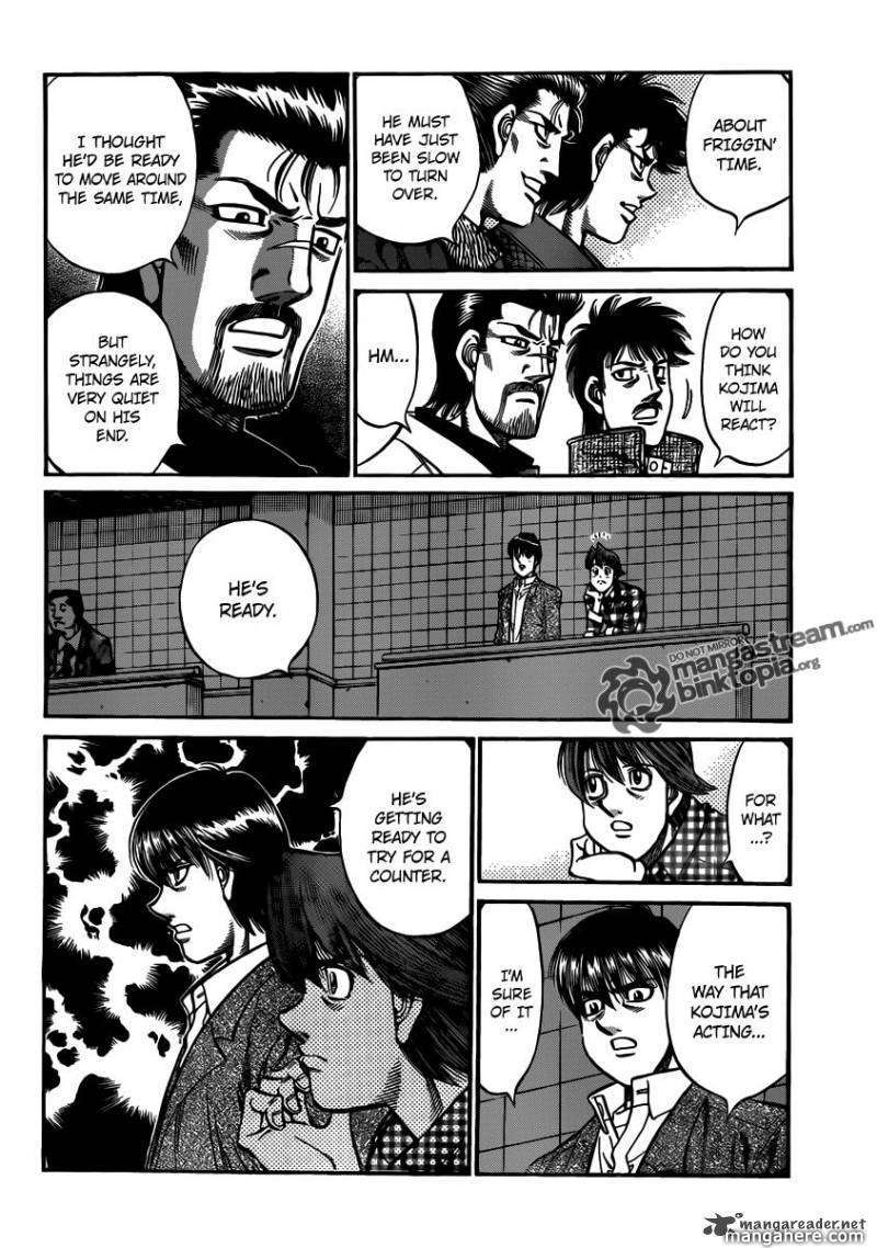 Hajime no Ippo Chapter 936 page 5 - Chapter 936 : The Reason He's a Big Mouth