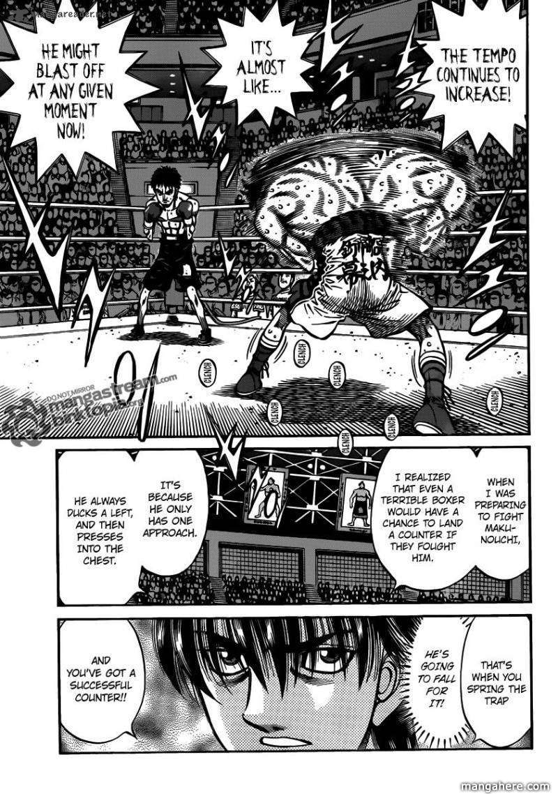 Hajime no Ippo Chapter 936 page 6 - Chapter 936 : The Reason He's a Big Mouth