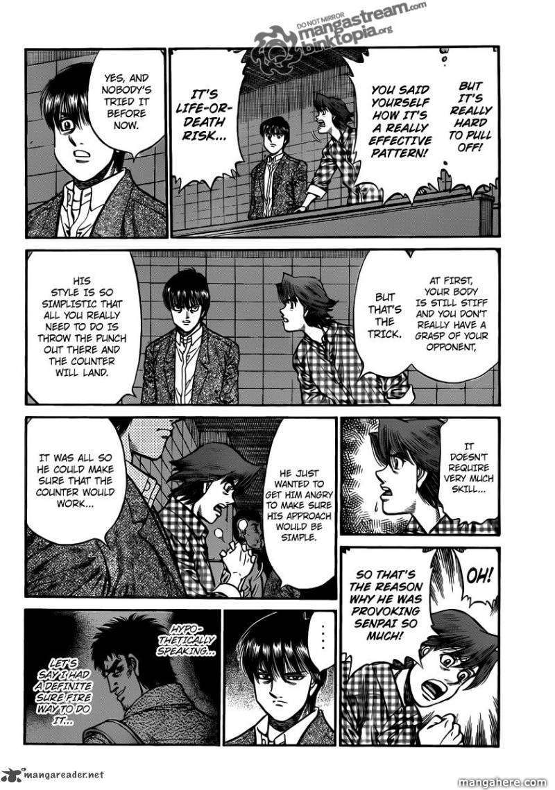 Hajime no Ippo Chapter 936 page 7 - Chapter 936 : The Reason He's a Big Mouth