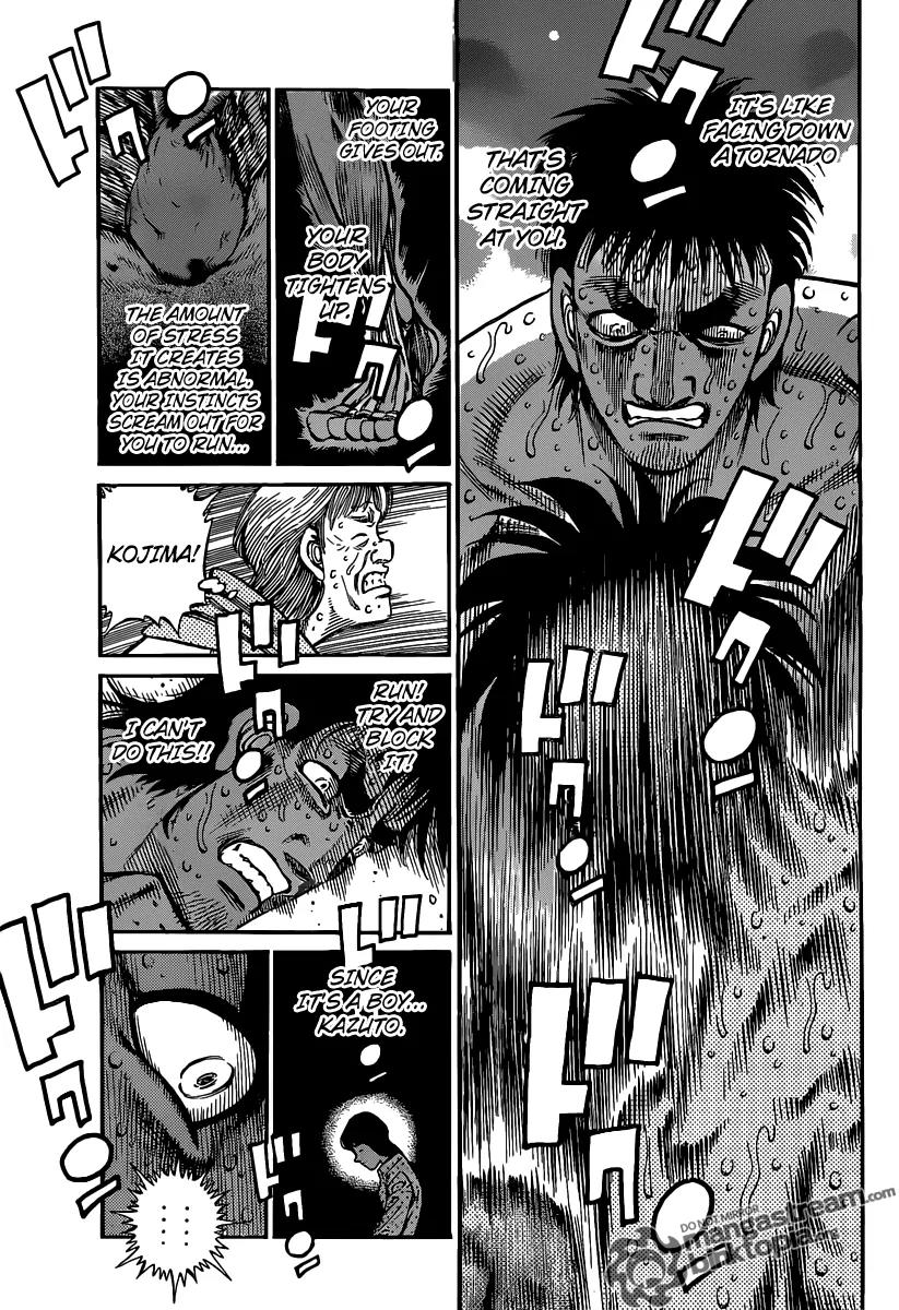 Hajime no Ippo Chapter 937 page 11 - Chapter 937 : The Ultimate Pattern vs. a Desperate Counter