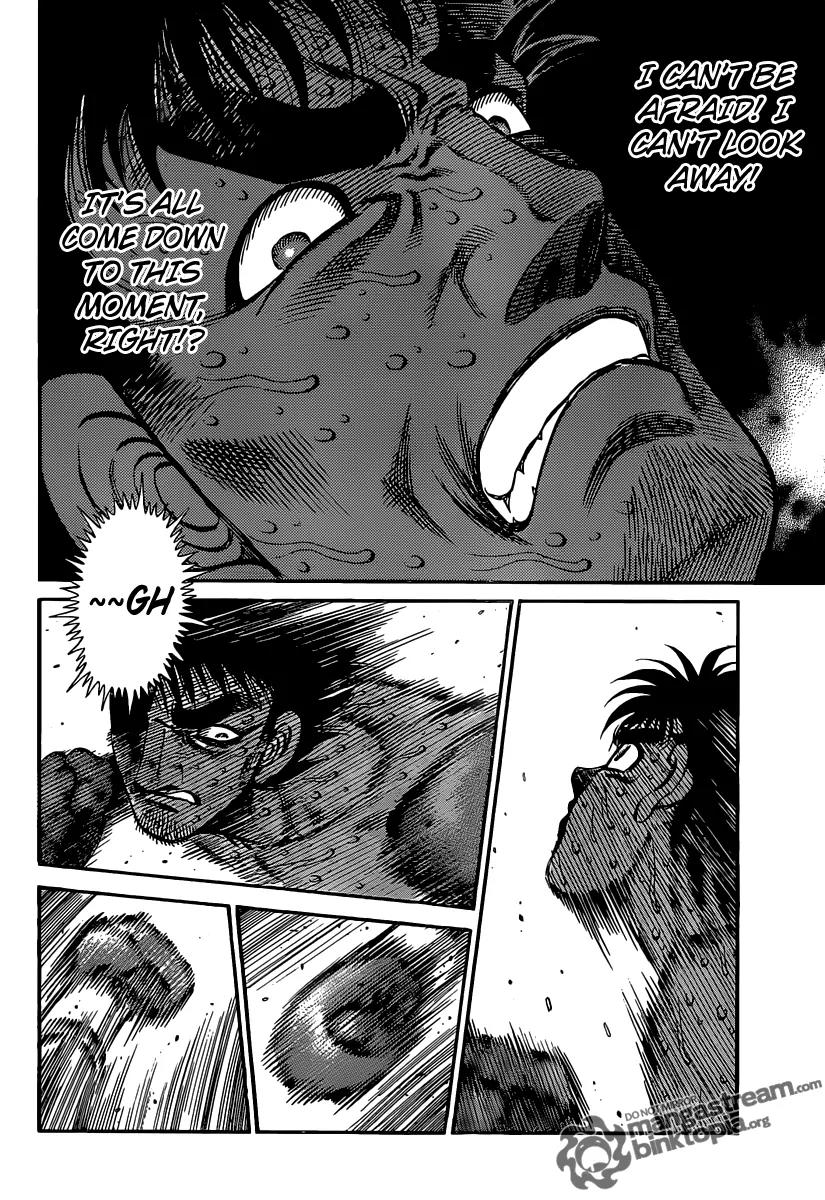 Hajime no Ippo Chapter 937 page 12 - Chapter 937 : The Ultimate Pattern vs. a Desperate Counter