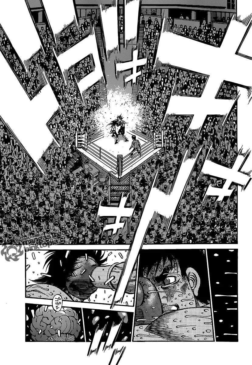 Hajime no Ippo Chapter 937 page 15 - Chapter 937 : The Ultimate Pattern vs. a Desperate Counter
