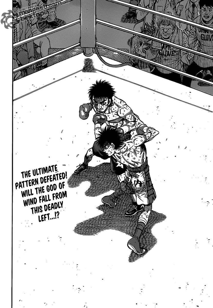 Hajime no Ippo Chapter 937 page 16 - Chapter 937 : The Ultimate Pattern vs. a Desperate Counter