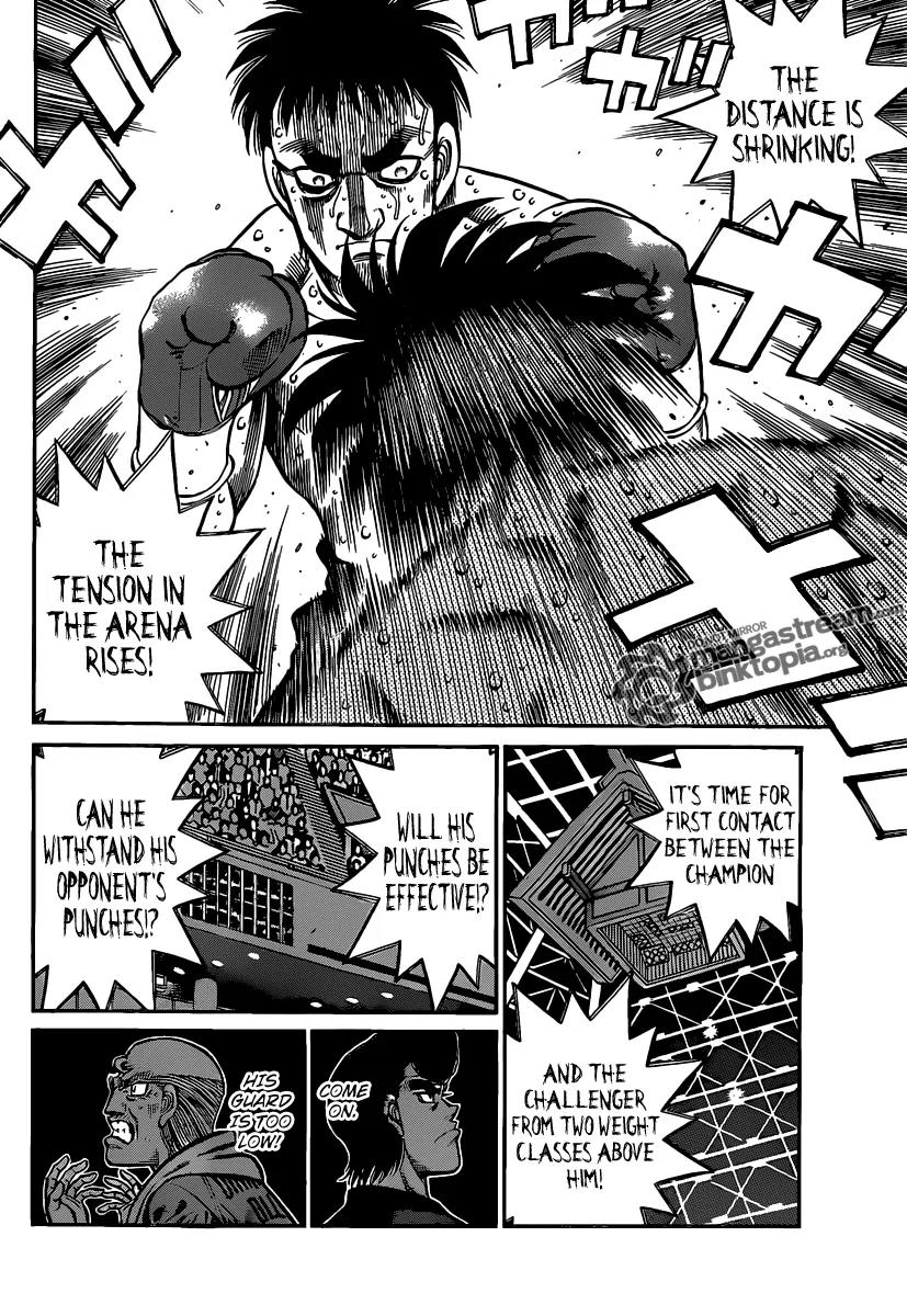Hajime no Ippo Chapter 937 page 2 - Chapter 937 : The Ultimate Pattern vs. a Desperate Counter