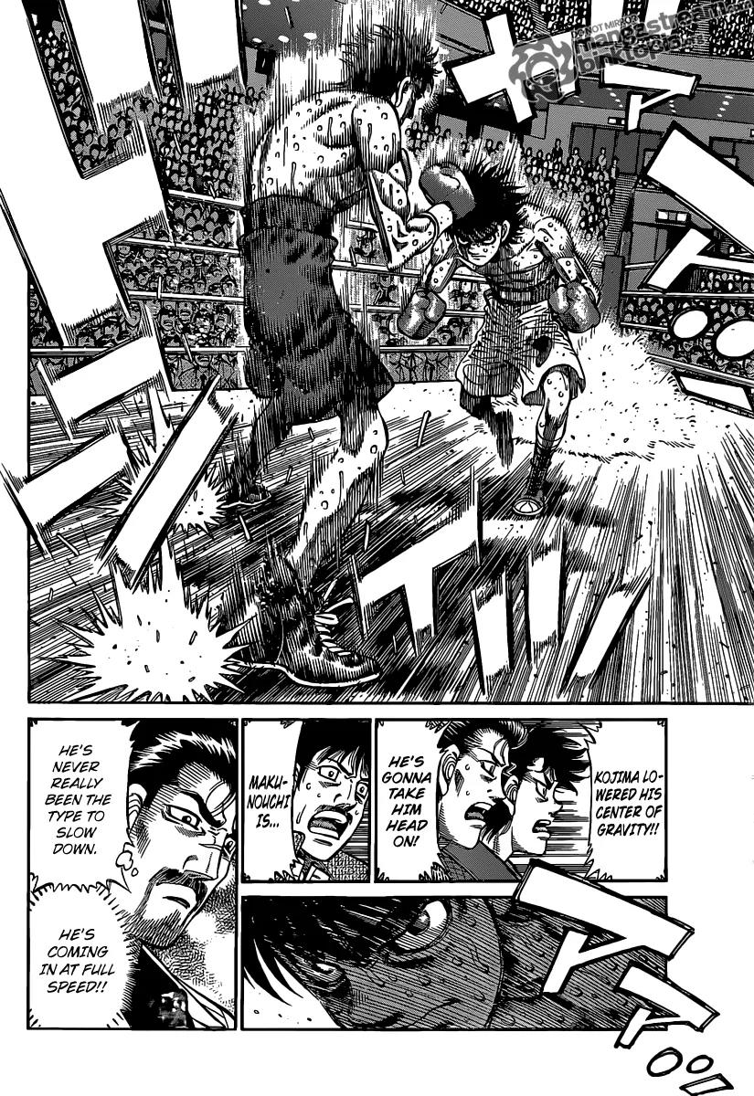 Hajime no Ippo Chapter 937 page 4 - Chapter 937 : The Ultimate Pattern vs. a Desperate Counter