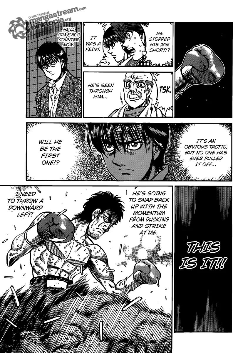 Hajime no Ippo Chapter 937 page 7 - Chapter 937 : The Ultimate Pattern vs. a Desperate Counter