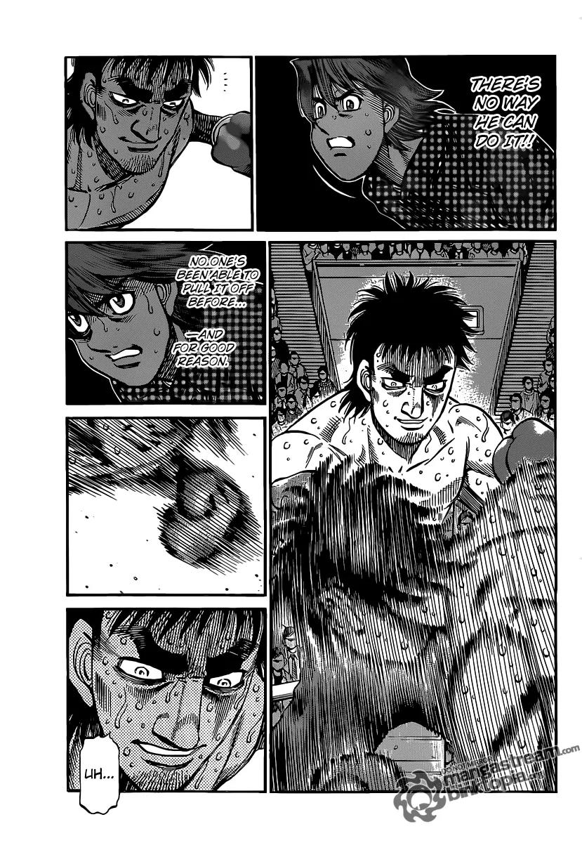 Hajime no Ippo Chapter 937 page 9 - Chapter 937 : The Ultimate Pattern vs. a Desperate Counter