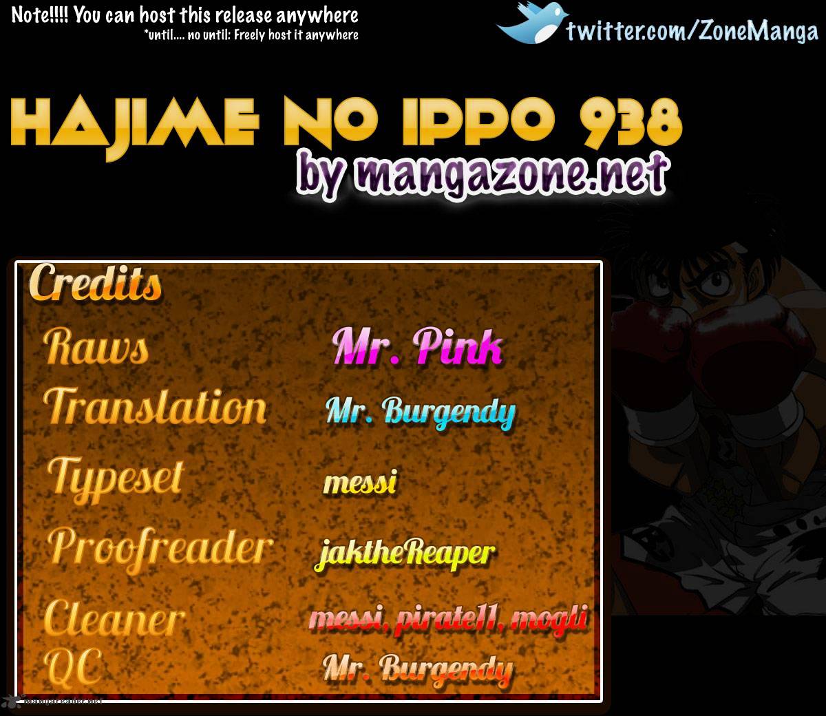 Hajime no Ippo Chapter 938 page 18 - Chapter 938 : Legal Pre-Emptive Strike